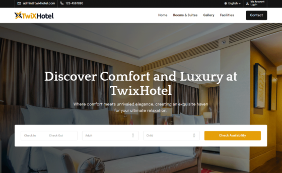 Royal Vista Website Template